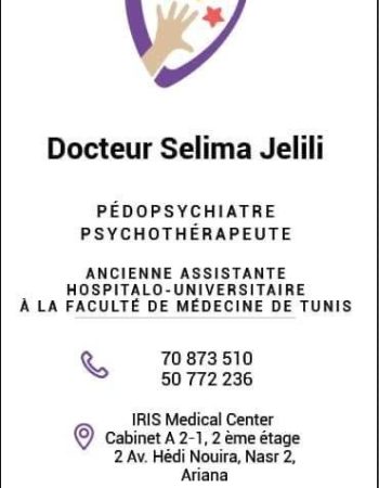 Selima Jelili- Pédopsychiatre